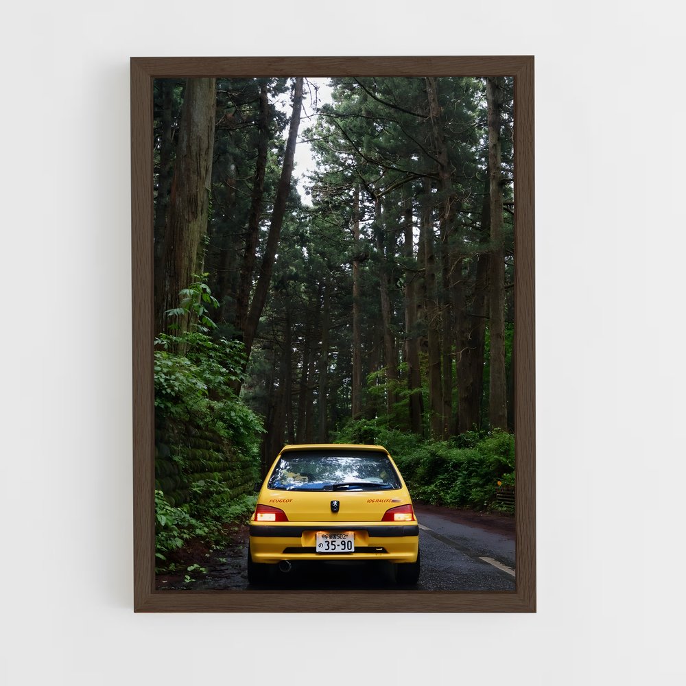 Poster superbe GTI – affiche Peugeot (vue 5)
